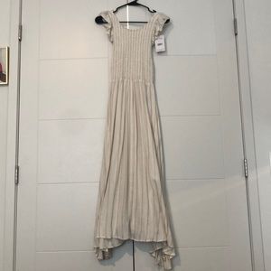 NWT Free People cream maxi